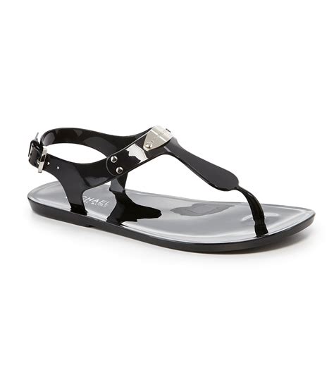 michael kors jelly sandals size 11|Michael Kors low heel sandals.